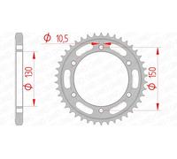 AFAM Couronne acier standard 12606 - 525