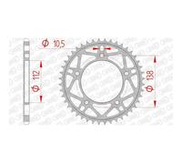 Afam Couronne Acier Standard 12817 - 520