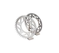 Afam Couronne arrière 14205 Acier 54 dents Pas 428 Argenté