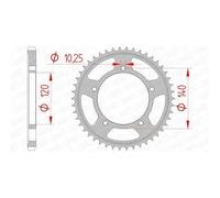 Afam Couronne Acier Standard 14604 - 525