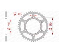AFAM Couronne acier standard 16500 - 520