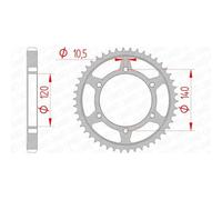 Afam Couronne Acier Standard 16603 - 530