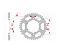 Afam Couronne Acier Standard 50602 - 520