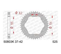 Afam Couronne Acier Standard 50803k - 525 - Nécessite Un Porte Couronne