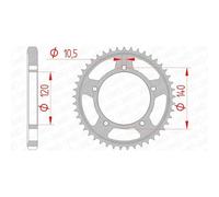 Afam Couronne Acier Standard 86603 - 530