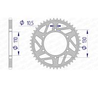 AFAM Couronne aluminium 13814 - 520