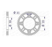 Afam Couronne Aluminium 15104 - 428