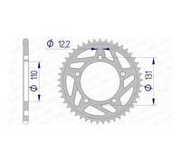 Afam Couronne Aluminium 165801 - 520