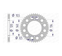 Afam Couronne Aluminium 17404520