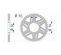 Afam Couronne Aluminium 17606520