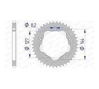 Afam Couronne Aluminium 51608 - 525 - Nécessite Un Porte Couronne