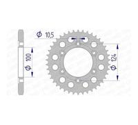 Afam Couronne Aluminium 51609 - 525
