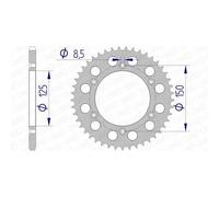 Afam Couronne Aluminium 72304 - 520