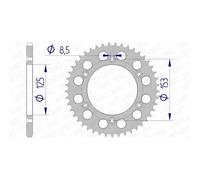 Afam Couronne Aluminium Ultra-Light 11212 - 520