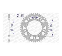 Afam Couronne Aluminium Ultra-Light Anti-Boue 72101 - 420