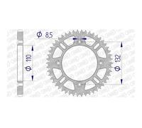 Afam Couronne Aluminium Ultra-Light Anti-Boue 72102 - 428