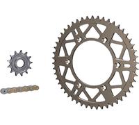 Afam KTM EXC 300, kit d entraînement en aluminium Or Or