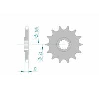 AFAM Pignon acier anti-boue 22303 - 520