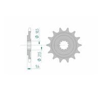 Afam Pignon Acier Standard 20310 - 520