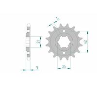 AFAM Pignon acier standard 21304 - 428