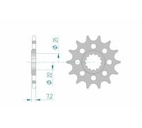 AFAM Pignon acier standard 28404 - 520