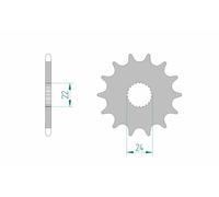 AFAM Pignon acier standard 61201 - 520