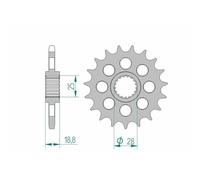 Afam Pignon Acier Standard 61602 - 525