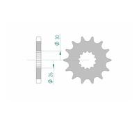 Afam Pignon Acier Standard 88800 - 530