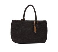 Afar sac à épaule femme marron en raphia tressé - UNI