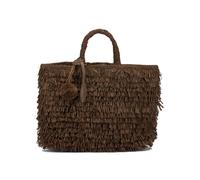 Afar sac à main femme marron en raphia tressé main - UNI