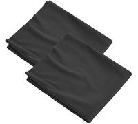 AFASOES 2PCS Tissu pour Haut-Parleur 170 * 50cm Tissu Acoustique Haut-Parleur Grill Tissu de Protection Anti-poussière Tissu de Haut-Parleur Noir Housse de Protection en Tissu pour Haut-Parleur