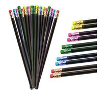 AFASOES 30 Pcs Crayon à Couleur Changeante en Bois Crayon Couleur HB avec Gomme de 5 Couleurs Crayons d'Humeur Changeant Thermochromiques Longueur 19cm pour Enfants Adultes Bureau Maison Ecole Cadeau