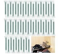 AFASOES 50PCS Buses de Mélange Carrées de Pistolet à Colle AB 1:1/2:1 Tubes Mélangeurs Statiques F6-16 Tube de Mélange AB Buses Mélangeuses pour Cartouche de Colle AB de 50 ml Pistolet Adhésif AB