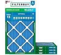 AFB Platinum MERV 13 Lot de 4 filtres à air pour four