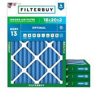 AFB Platinum MERV 13 Lot de 4 filtres à air pour four