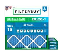 AFB Platinum MERV 13 Lot de 4 filtres à air pour four