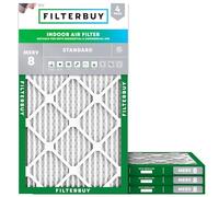 AFB Silver MERV 8 Lot de 4 filtres à air pour four
