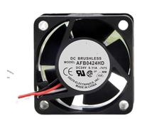 AFB0424HD 4020 24V 0.11A 4CM 2-Wire Silent Inverter Cooling Fan, Original New