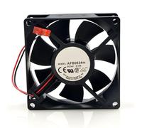 AFB0824M 8CM Fan, 8025 24V 0.06A 2-Wire Inverter Industrial Computer Silent Fan