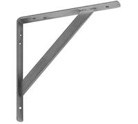 AFBAT Console renforcée - 300 x 300 - 35 x 4 mm - Zingué blanc