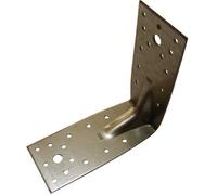 AFBAT - Équerre d'assemblage renforcée 105x105x90x2.5 zinguée