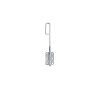 Verrou baïonnette acier zingué, H.200 x L.60 x P.20 mm Zingué
