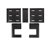 AFBGHLKMB Cache-Bagages Porte-Bagages Arrière pour Jeep pour Wrangler JK JL 2007-2023 Étagère Rangement pour Coffre Accessoires Multifonctions 4 Portes Housse Colis Cargo