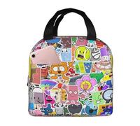 AFBQOPL Battle for Dream Island Sac à déjeuner étanche pour l'école, le bureau, le pique-nique, le travail, les voyages, la randonnée