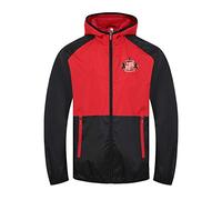 AFC Sunderland officiel - Coupe-vent/Imperméable thème football - homme - noir/rouge