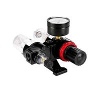 AFC2000 Compresseur d'air 1/4 Filtre séparateur d'huile Filtre Régulateur Piège Airbrush Réduction de pression Valve (AFC-PC402)