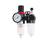 AFC2000 Compresseur d'air 1/4 Filtre séparateur d'huile Filtre Régulateur Piège Airbrush Réduction de pression Valve (AFC-PC10-02)
