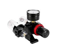 AFC2000 Compresseur d'air 1/4 Filtre séparateur d'huile Filtre Régulateur Piège Airbrush Réduction de pression Valve (AFC-PC1002)