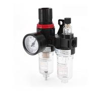 AFC2000 Séparateur huile-eau, filtre régulateur pneumatique, raccord 1/4", plage 0,5-9,0 kgf/cm², noir