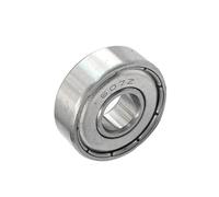AFCAHEH for 40/10 pièces 623zz 687zz 688zz 625zz 685zz 607zz 608zz roulement à Billes en Acier chromé roulement à Billes pièce d'imprimante 3D roulement poulie Roue(20Pcs,608zz)